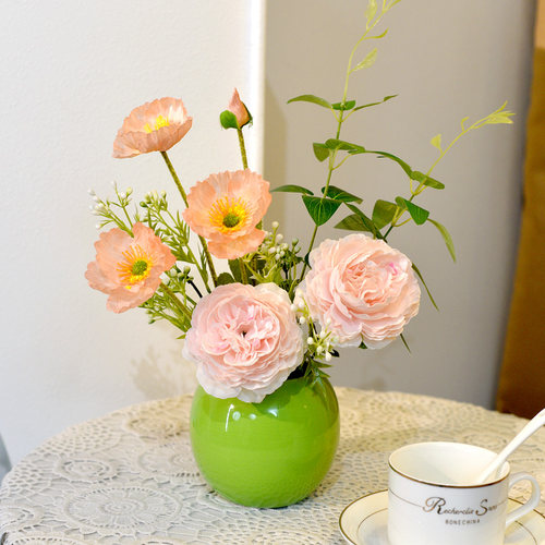 《春日》小花艺盆栽假花仿真花