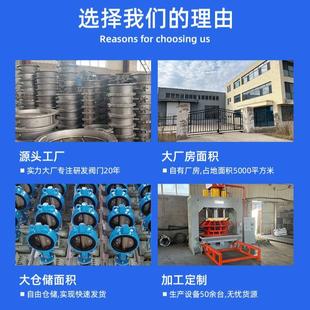 10Q软密封球墨铸铁蜗杆法兰式 涡轮法兰蝶阀D341X 双向软密封蝶阀