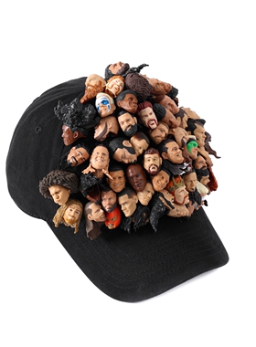 Pointless 人像人脸棒球帽设计师时尚鸭舌帽子