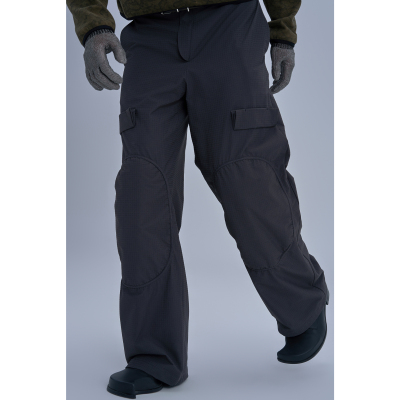 特殊机理直筒工装裤Pointless