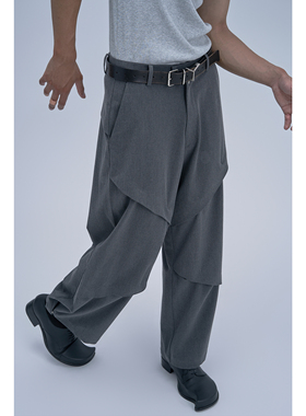 Pointless 24FW  原创设计变型竹节西裤