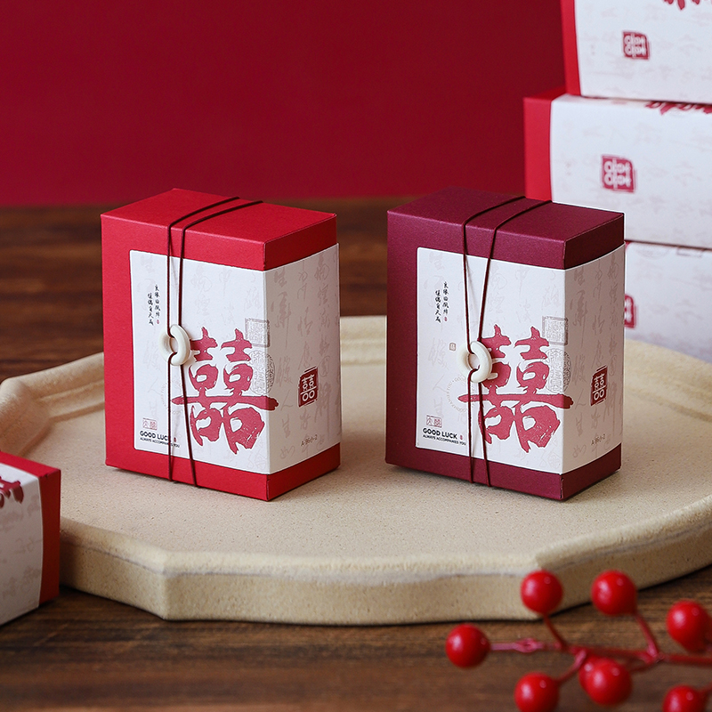 2024新款糖盒结婚喜糖盒创意婚礼喜糖盒子礼盒装空盒订婚喜糖袋子-封面