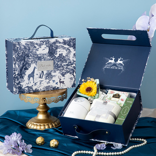 结婚伴手礼女伴娘男伴郎礼盒婚礼宾客实用礼物盒子包装盒回礼套装