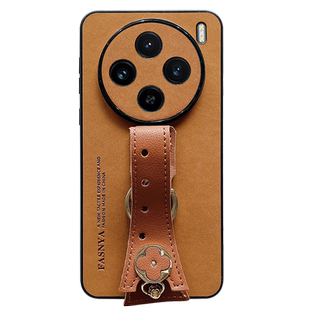 复古磨砂翻毛皮适用于vivoX200手机壳vivoX300Pro保护套耐脏x100S镜头全包维沃X200Promini腕带斜跨个性防摔