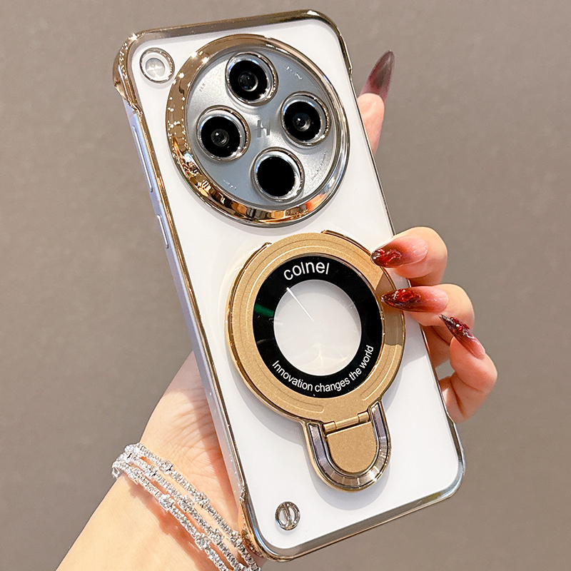 适用于OPPOfindx8手机壳OPPOfindx9透明硬壳X8S+新款X7Pro超薄Ultra磁吸支架X6无边框X5不顶膜X8S高级感超火