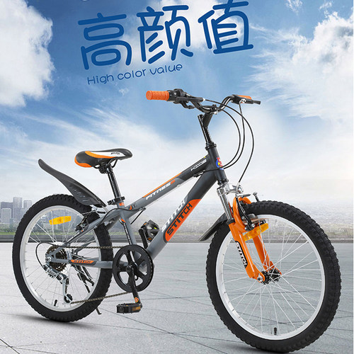 祺娃娃大童变速儿童自行车