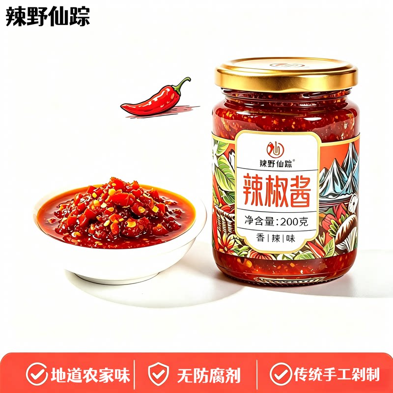 老式传统辣椒酱好吃下饭