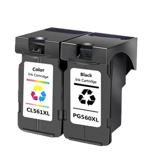 【顺丰】适用佳能PG560XL CL561XL墨盒 CANON PIXUS TS5320 TS5351 TS5340黑彩墨水盒 PG-460XL CL-461XL墨仓