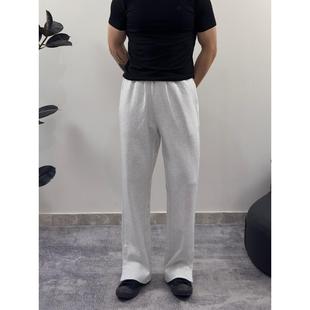 Roast Lucky 宽松直筒拉链卫裤健身男款运动休闲百搭cleanfit长裤