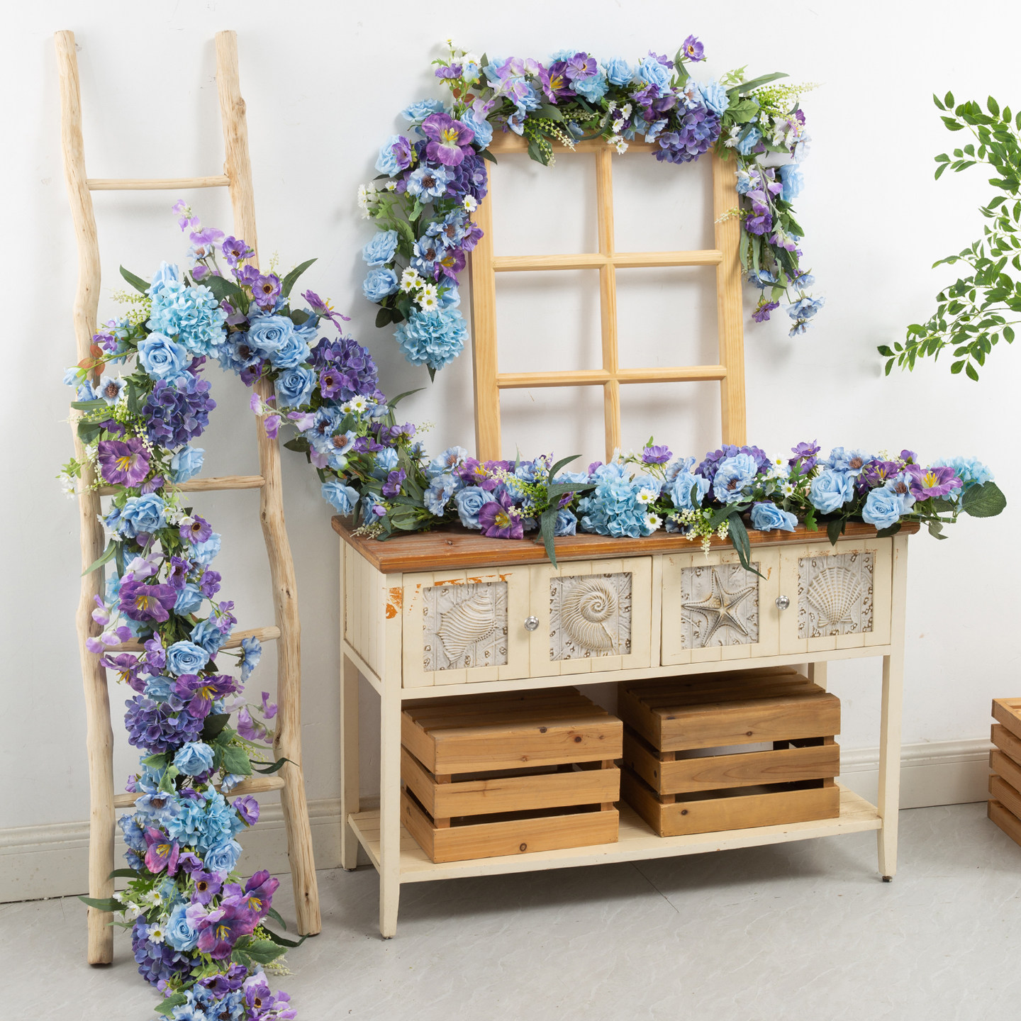 高级仿生花藤爬藤装饰缠绕仿真花