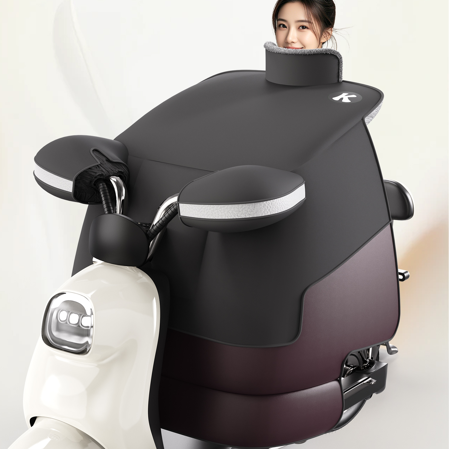 电动车挡风被冬季加绒加厚冬天电瓶电车2025新款防水防风四季通用