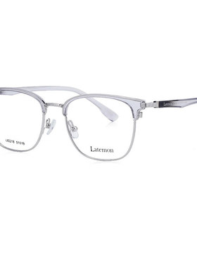 Latemon浪特梦光学眉毛框神器近视眼睛框镜架女圆脸眼镜框男82218