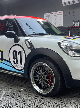 适用于宝马迷你MINIR60车贴miniJCW拉花 F54 R56改装车身贴纸