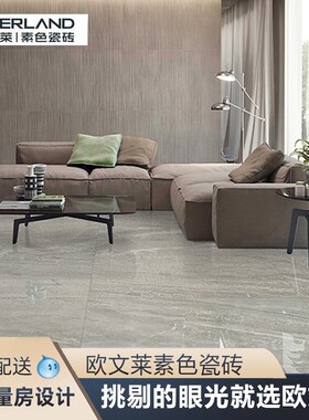 欧文莱素色现代瓷砖600x1200 客厅地砖简约宙斯地板砖QI612P1026M