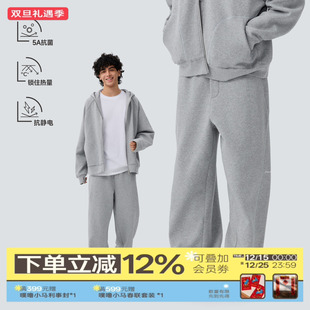 休闲裤 TreesOutside菠萝提花雅绒户外四针六线车缝工艺卫裤 2025款