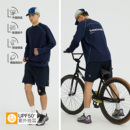 TreesOutside户外骑行UPF50+长袖T恤运动骑行服速干防晒运动T恤