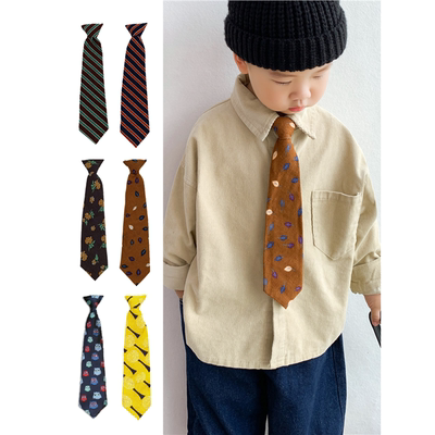 儿童领带男童宝宝套头小领带