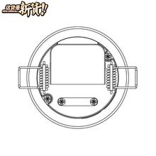 迷你干接点嵌e入人体感应感应器1