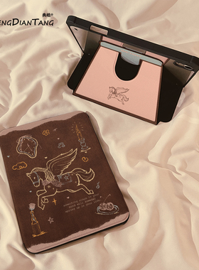 法式蜡烛飞马360旋转iPadAir7/6保护套2025新款适用苹果iPad11保护壳平板第10代Pro11寸Air5带笔槽mini7女款