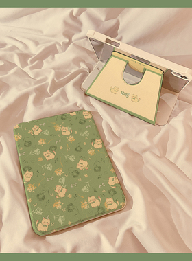 春天绿色玫瑰猫咪360旋转适用华为MatePad 12 Pro保护壳Air新款2024平板11/12荣耀8带笔槽11.5寸SE保护套女款