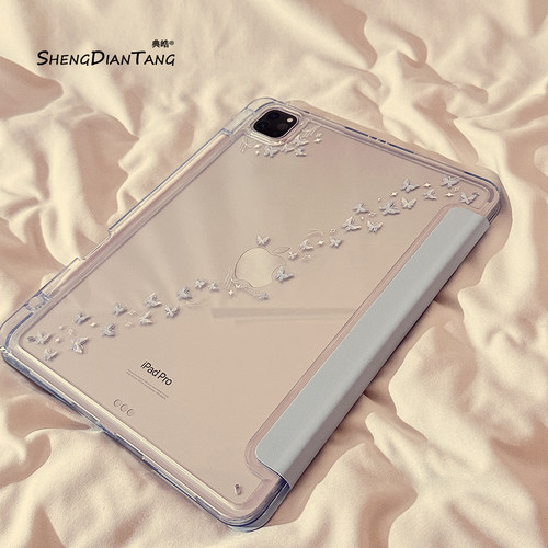 ins蝴蝶贴纸适用苹果ipad平板套