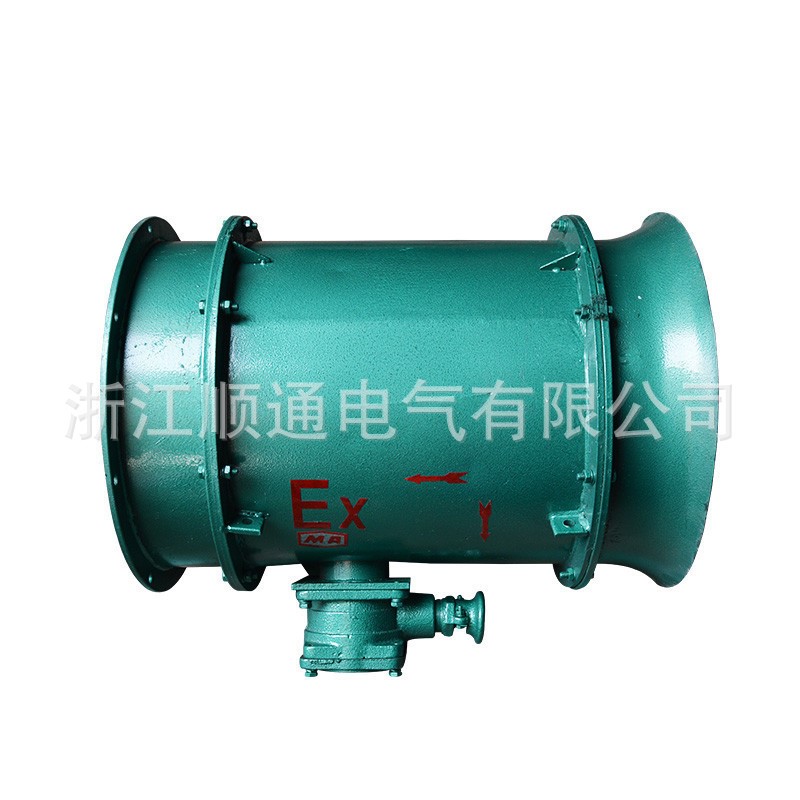 厂家优质矿用防爆轴流式局部通风机YBT-11KW隔爆通风机