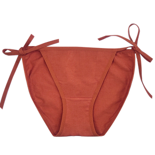 欧茉缇系带内裤女性感两侧绳子可解开低腰一片纯棉穿脱方便绑带式