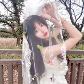 春日头纱手工diy材料包户外写真求婚拍照道具多巴胺森系装 饰头饰