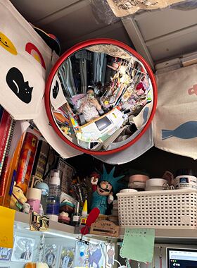 【宿舍好物】广角镜diy凹凸镜小红书同款室内摆件涂鸦装饰哈哈镜