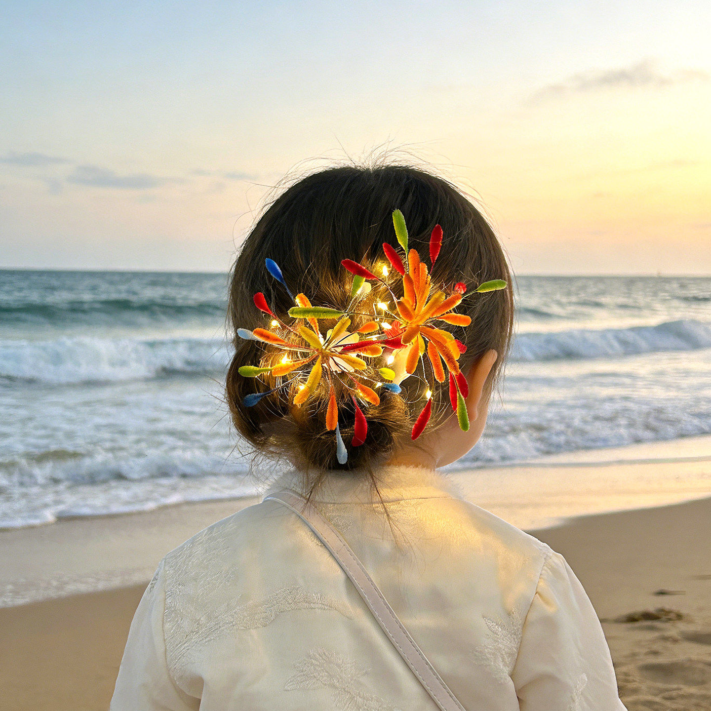 新年发饰女童扭扭棒烟花发夹元旦幼儿园儿童手工diy发饰宝宝头饰,童装/婴儿装/亲子装,发饰,淘宝优惠券,粉丝福利购,淘宝优惠卷