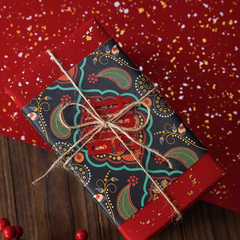 精驰旗舰店百喜图包装纸送闺蜜