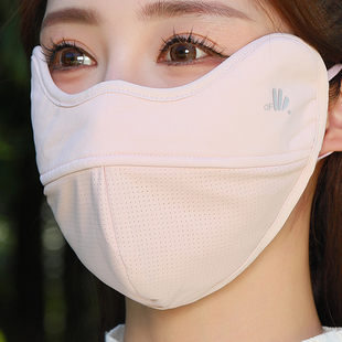 保暖防寒口罩女高颜值2025新款秋冬季3d立体加绒加厚防风骑行面罩