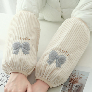 套成人可爱羽绒服长款 工作学生上班防污防脏袖 秋冬季 护袖 头 套袖 袖