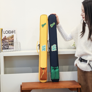 Ranloesa竹笛包笛子包2支4支60cm75cm加厚笛套单肩背可手提笛袋