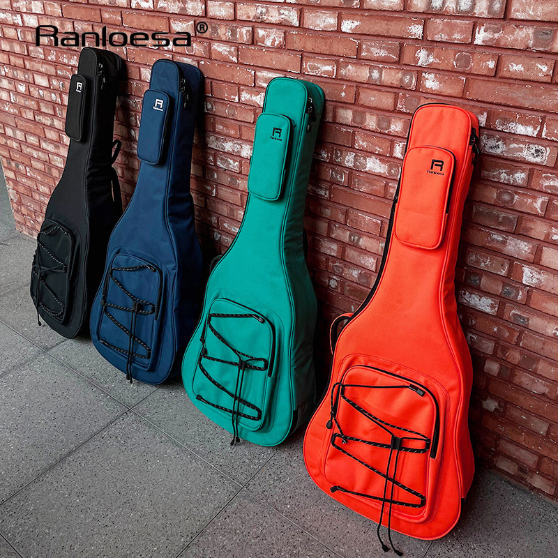Ranloesa吉他包41寸40寸民谣电吉他包背包琴包袋双肩加厚男生女生