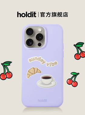 【甜酷贴纸DIY自由】holdit贴纸时尚手机壳背粘适用苹果iPhone16/15/Pro/Max潮牌新款可爱配饰瑞典进口