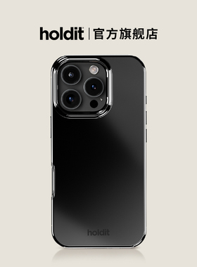 holdit镜面磁吸手机壳适用苹果iPhone17/16/Pro/Max保护套MagSafe硬壳防摔超薄玻璃全包高级新款简约女时尚