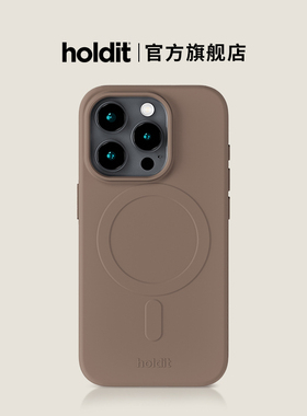 holdit磁吸手机壳MagSafe适用苹果iPhone17/16/Pro/Max保护套软壳防摔超薄硅胶全包高级新款纯色简约女时尚