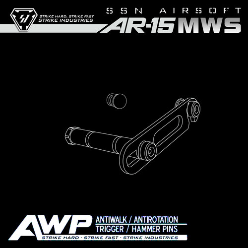 【SI MWS PIN锁】ssn mws jmt ar15 m4 金属 升级配件