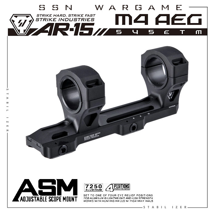 【SI ASM速瞄支架】新品预告m4 竞技 AR15玩具模型 升级配件