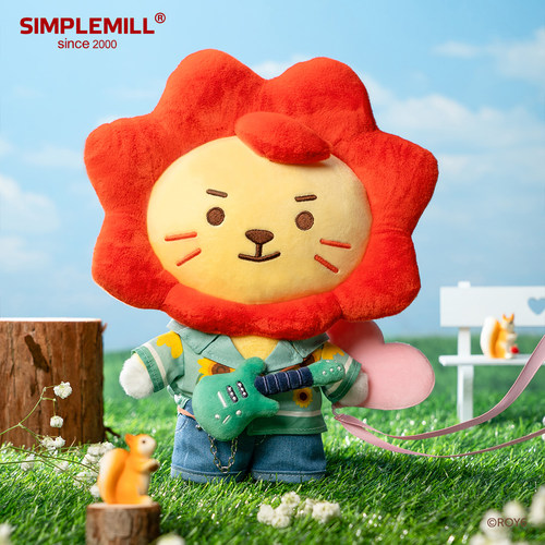 朴坊 ROY6莱阳向日葵乐手追风限定毛绒公仔可爱玩偶玩具
