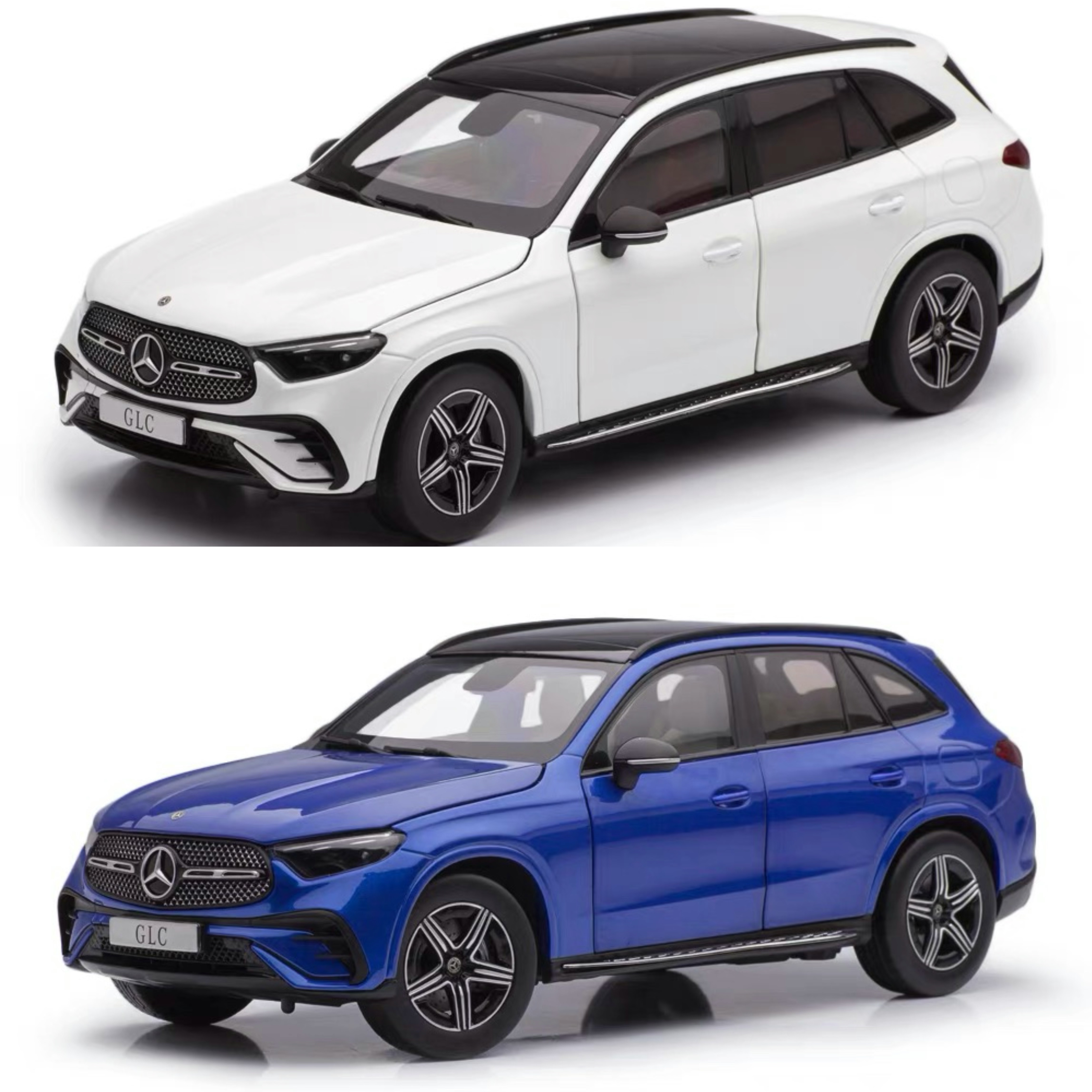 原厂 1:18 梅赛德斯奔驰 Benz GLC X254 SUV AMG 合金汽车模型图片