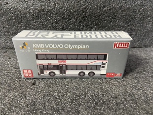 Tiny微影九巴 富豪沃尔沃 奥林比安 香港巴士车模1/110 太子300