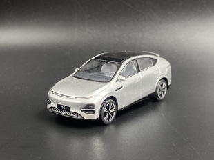 拓意 1:64 小鹏 XPENG G6 银色 指尖车模 合金汽车模型 散包瑕疵