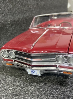 ACME 1:18 雪佛兰 Chevelle Z16 （1965）合金汽车模型 散包缺顶