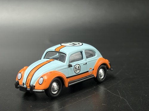 绿光 Greenlight 1:64 大众 甲壳虫 1966 Gulf #54 海湾石油涂装