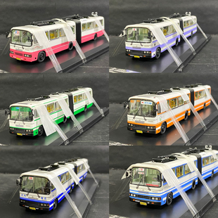 上海客车 1:76 SK562GP 电车 SK6152Pc 铰接式巴士公交树脂车模型