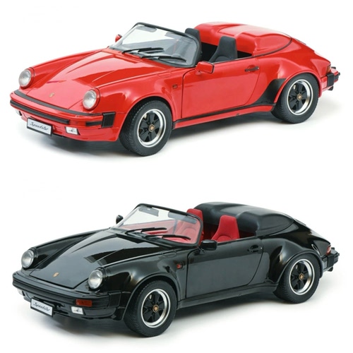 Schuco 舒克 1/12 保时捷 911 Speedster 1989 敞篷 合金汽车模型
