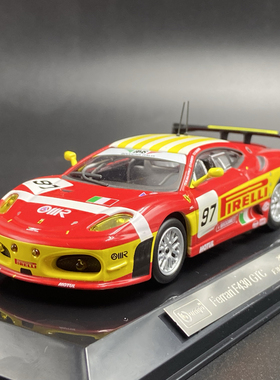比美高 1:43 法拉利 Ferrari F430 GTC 合金汽车模型 跑车 收藏