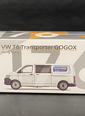 TINY微影1:64 大众 福士 T6 GoGoX #176 商务车 合金汽车模型